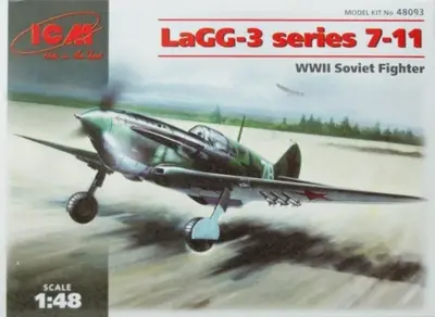 Sowiecki myśliwiec Ławoczkin Lagg-3 Serie 7-11