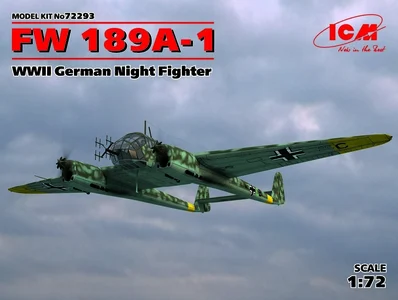 Niemiecki myśliwiec nocny Focke-Wulf FW-189A-1