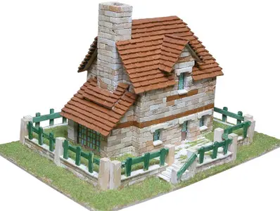 Model ceramiczny - Wiejski dom 10