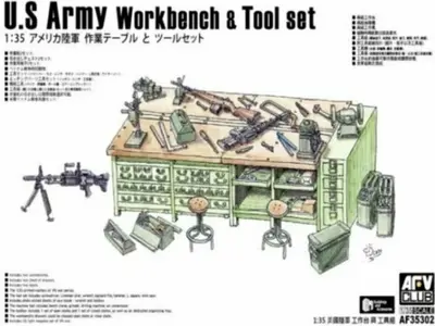 Amerykański warsztat polowy, narzędzia i uzbrojenie (Wietnam)