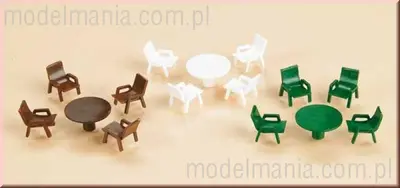 54 krzesła + 18 stolików