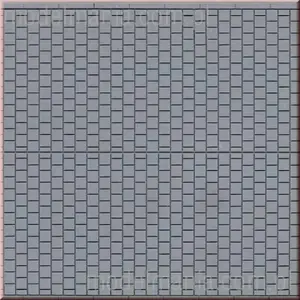 Polistyren - Płyta chodnikowa szara 10x20cm