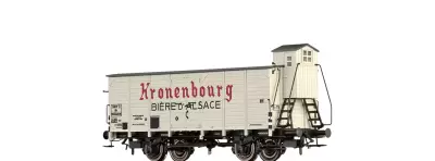 Wagon towarowy do transp. piwa typ  Hlf „Kronenbourg”