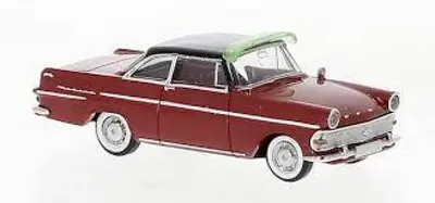 Opel P2 Coupe czerwony, czarny, 1960