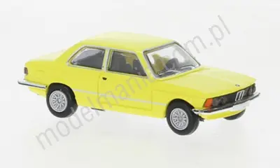 BMW 323i; jasnożółte; 1975 rok