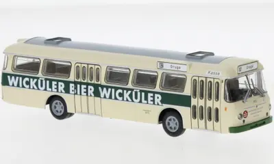 Autobus Büssing Senator 12 D; 1962 rok; EVAG - piwo Wicküler
