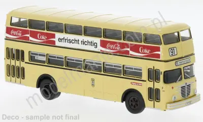 Autobus piętrowy Büssing D2U Coca-Cola; 1960 rok