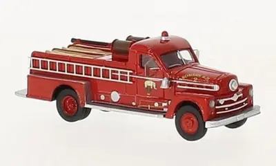 Seagrave 750 wóz strażacki czerwony
