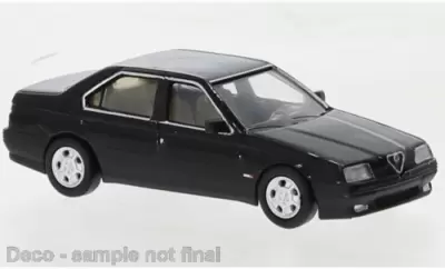 Alfa Romeo 164 czarna; 1987 rok