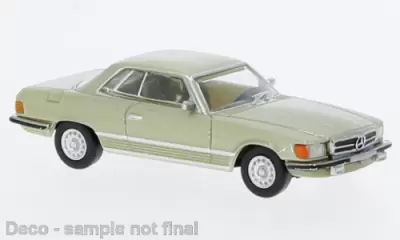 Mercedes SLC (C107) metalik jasnozielony, 1971,