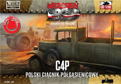 Polski ciągnik półgąsienicowy C4P