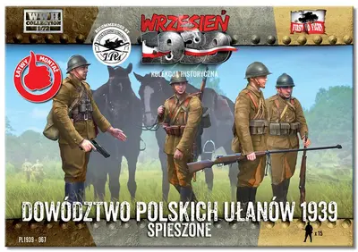 Dowództwo Polskich Ułanów 1939 Spieszone