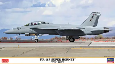 Amerykański myśliwiec F/A-18F Super Hornet "Top Gun"