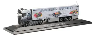 Scania CS 20 HD refrigerated box semitrailer truck „Arena Fruit“