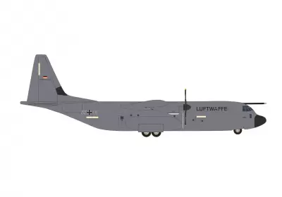 Luftwaffe C-130J-30 Super Hercules - Dwunarodowa Eskadra Transportu Powietrznego - 55+01