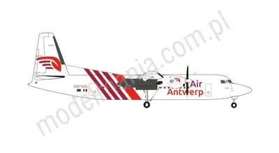 Fokker 50 Air Antwerp - OO-VLS