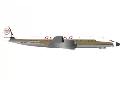 Samolot Starliner Alaska Airlines Lockheed L-1649A
