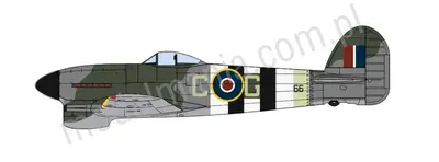 121 Squadron RAF Holmsley South1944, Hawker Typhoon Mk1