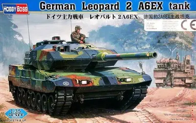Niemiecki czołg Leopard 2 A6EX