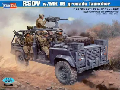 Amerykański samochód terenowy RSOV z granatnikiem MK 19