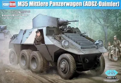 Niemiecki samochód pancerny M35 (ADGZ-Daimler)