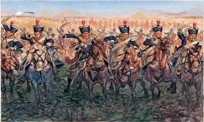 Brytyjska lekka kawaleria 1815 (wojny napoleońskie)