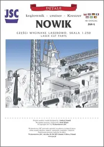 Detale laserowe do modelu Nowik