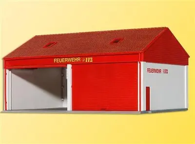 Mały garaż straży pożarnej