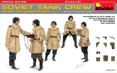 Sowieccy czołgiści, mundury zimowe, edycja specjalna
