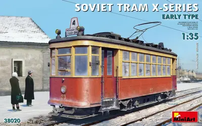 Sowiecki tramwaj serii X wersja wczesna