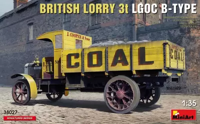 Brytyjska ciężarówka 3t LGOC B-Type
