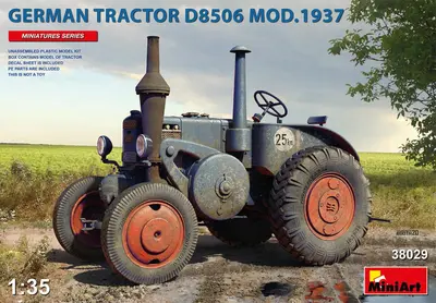 Niemiecki traktor D8506 model 1937