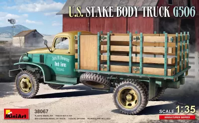 Amerykańska ciężarówka Stake Body Truck G506