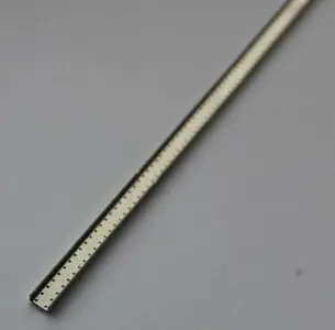 Ceownik z nitami 1 x 2,0 x 1 x 100 mm (mosiądz fototrawiony)