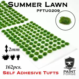 Kępy traw - Summer Lawn Grass Tufts 2mm / 162szt.