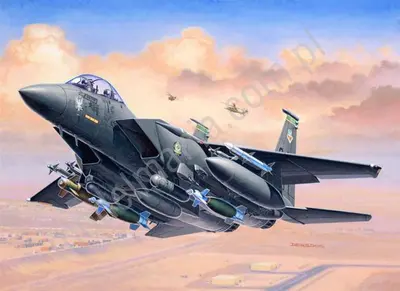 Ciężki myśliwiec F-15E Strike Eagle