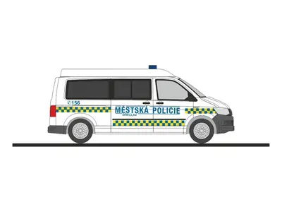Volkswagen VW T6 Mestska Policie (czeska straż miejska)