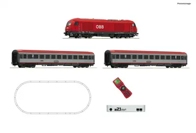 51341 - z21 start digital set: Diesel locomotive class 2016 with express train, ÖBB