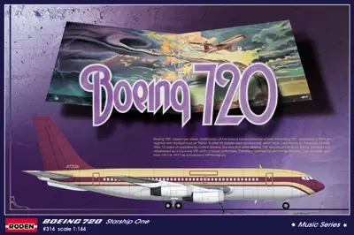 Boeing 720 Starship One, Deep Purple Mark III USA Toru 1974