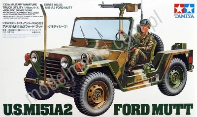 Amerykański samochód terenowy M151A2 Ford Mutt