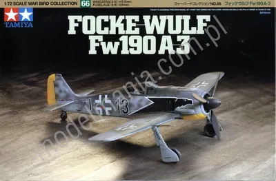 Niemiecki myśliwiec Focke-Wulf FW 190 A-3