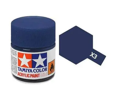 Farba akrylowa - X-3 Royal Blue gloss / 10ml