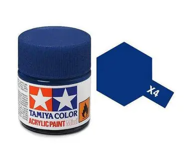 Farba akrylowa - X-4 Blue gloss / 10ml