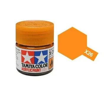 Farba akrylowa - X-26 Clear Orange gloss / 10ml