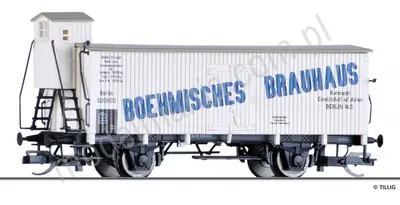 Wagon towarowy do tranp. piwa "Böhmisches Brauhaus"