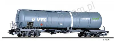 Wagon towarowy cysterna typ Zacns, VTG/Pannonia Ethanol