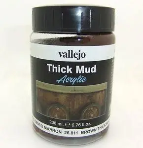 Thick Mud Textures - Brown Thick Mud / 200ml