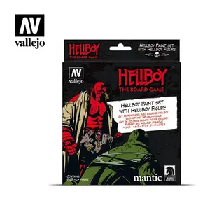 Model Color Zestaw 8 farb + figurka Hellboy