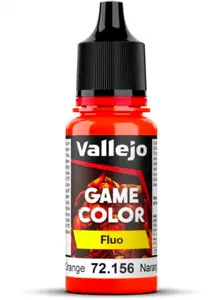 VALLEJO 72156 Game Color Fluo 18 ml. Fluorescent Orange