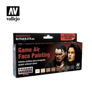 Game Air Zestaw 8 farb - Face Painting by Angel Giraldez